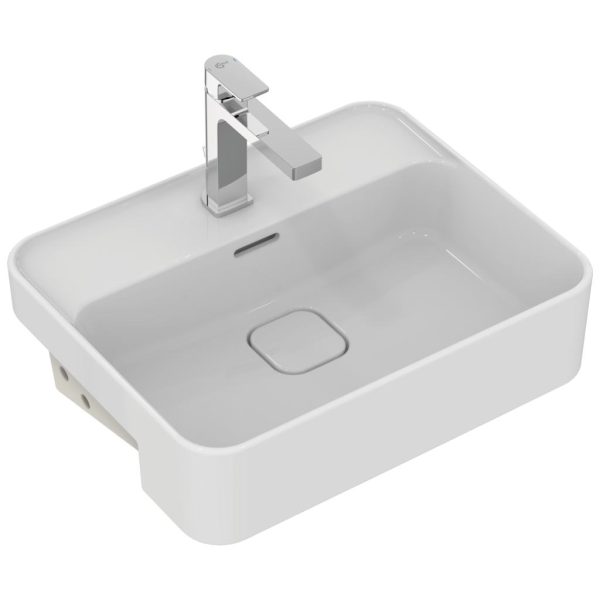 LAVOAR STRADA II SEMI-INCASTRAT 50 CM, CU ORIFICIU SI PREAPLIN