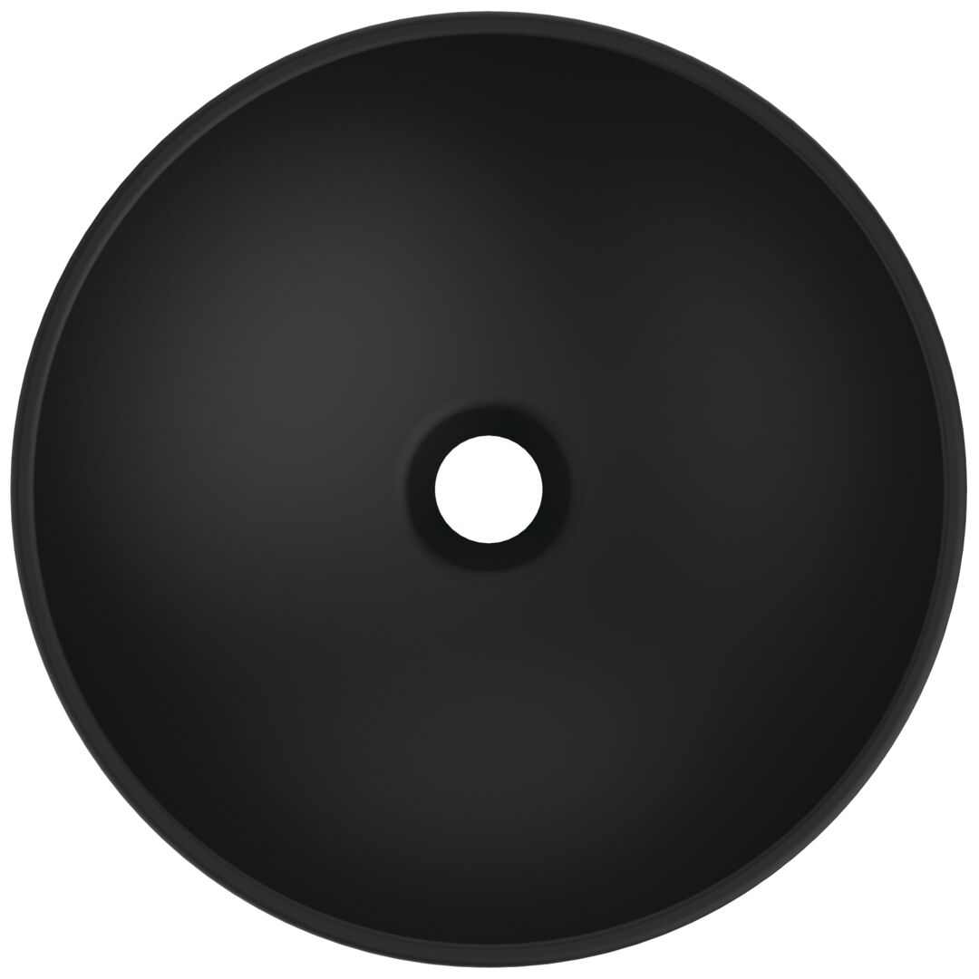 LAVOAR STRADA ROTUND 41 CM SILK BLACK - imagine 1