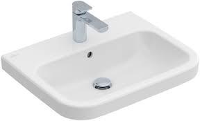 LAVOAR SUSPENDAT 60X47 CM ARHITECTURA, CU PREAPLIN SI ORIFICIU PENTRU BATERIA, ALB ALPIN