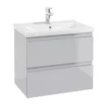 MOBILIER COMO 60, 59.9X40X50 CM, 2 SERTARE SOFT-CLOSE, GRI DESCHIS LUCIOS
