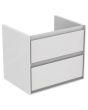 MOBILIER CONNECT AIR SUSPENDAT 60 CM, 2 SERTARE, ALB LUCIOS+ALB MAT - imagine 1