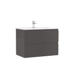 MOBILIER DAILY 80X46X56.5 ANTRACIT LUCIOS, 2 SERTARE,CU LAVOAR