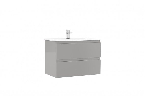 MOBILIER DAILY 80X46X56.5 GALET LUCIOS, 2 SERTARE,CU LAVOAR - imagine 1