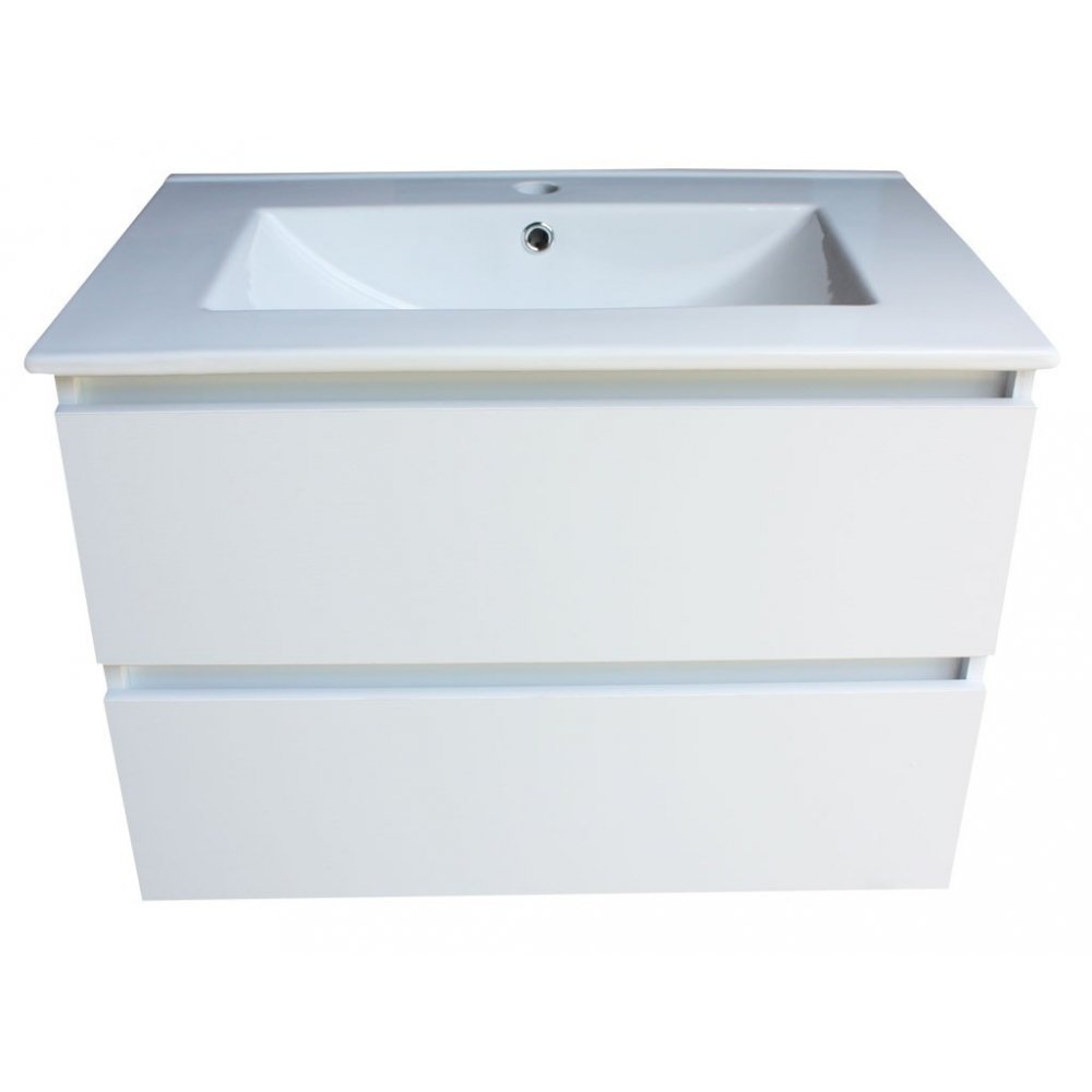 Mobilier de baie 70x50 alb - imagine 1