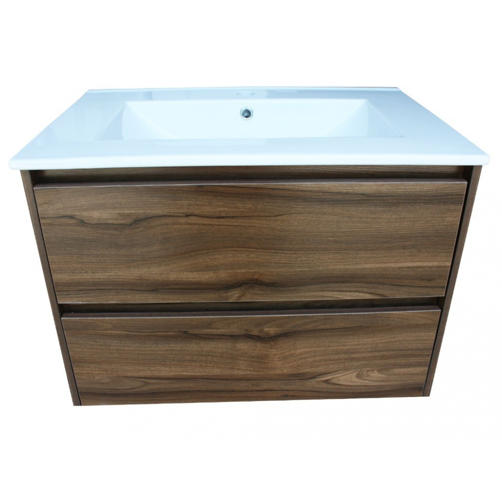 mobilier de baie maro 70x50 - imagine 1