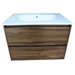 mobilier de baie maro 70x50 - imagine 2