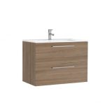 MOBILIER HANDY 80X46X56.5 NOGAL, 2 SERTARE,CU LAVOAR