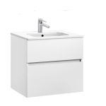 MOBILIER JADE 59.5X44.5 CM WHITE + LAVOAR SMILE 61X46