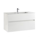 MOBILIER JADE 99.7X44.7 ALB,  2 SERTARE + LAVOAR MID 101X46