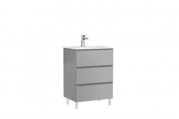MOBILIER SHONA 60X46X56.5 GALET MAT,3 SERTARE,CU LAVOAR KLEA
