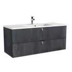 MOBILIER SIENA 120 CM, 2 SERTARE, ALB LUCIOS