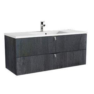 MOBILIER SIENA 120 CM, 2 SERTARE, ALB LUCIOS