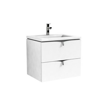 MOBILIER SIENA 60 CM, 2 SERTARE, ALB LUCIOS
