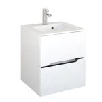 MOBILIER SILVER 50 CM, 2 SERTARE, ALB LUCIOS NOU