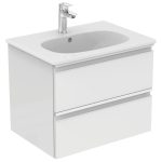 MOBILIER TESI SUSPENDAT 60 CM, 2 SERTARE TAUPE INCHIS MAT