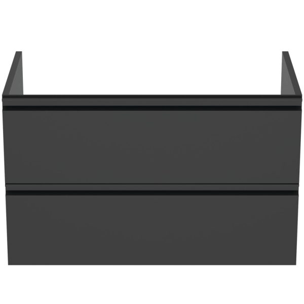 MOBILIER TESI SUSPENDAT 80 CM, 2 SERTARE, SILK BLACK