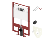 MODUL FRONTAL 8 CM PENTRU WC H.1200 CU CADRU OCTA CAL. I