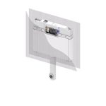 MODUL FRONTAL PENTRU WC H 690-790 MM CU BAZIN DE 8 CM CAL. I