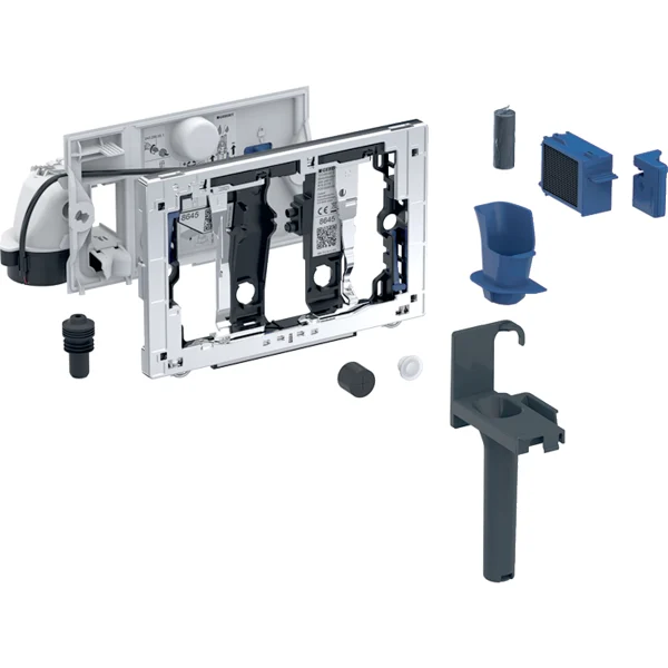 MODUL GEBERIT DUOFRESH CU DECLANSARE AUTOMATA PENTRU REZERVOR SIGMA 12 CM GRI ANTRACIT NOU - imagine 1