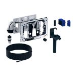 MODUL GEBERIT DUOFRESH CU DECLANSARE MANUALA PENTRU REZERVOR SIGMA 12 CM CROM