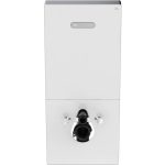 MODUL NEOX DIN STICLA ALBA DIN 2 PIESE PENTRU VAS WC SUSPENDAT,CU ACTIONARE PNEUMATICA