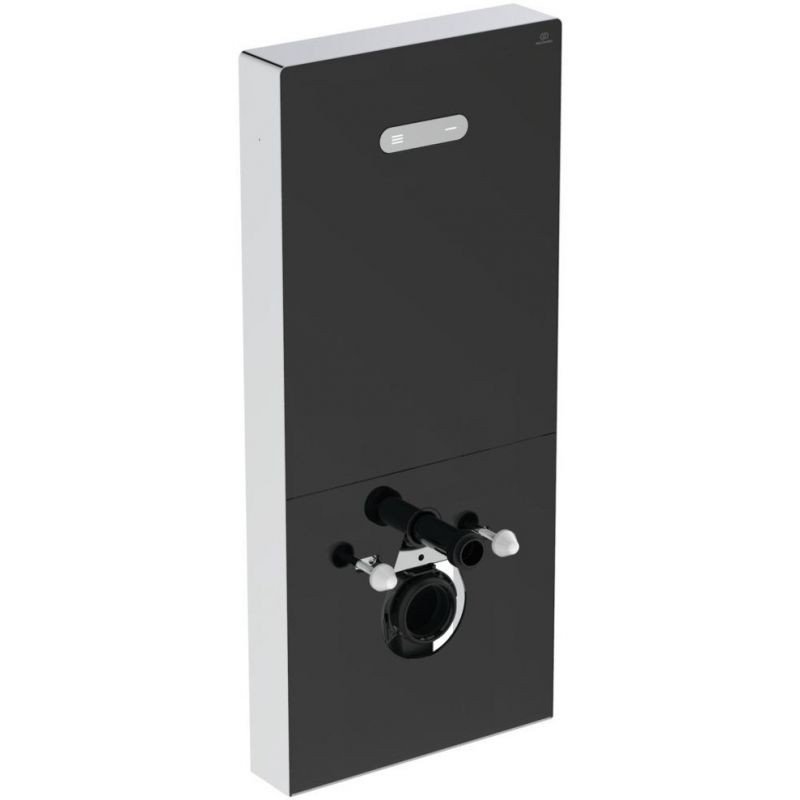 MODUL NEOX DIN STICLA NEAGRA PENTRU VAS WC SUSPENDAT CU ACTIONARE PNEUMATICA - imagine 1