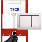 MODUL TECEbase 1120 MM PENTRU  WC ,COMPLET ECHIPAT, CU CLAPETA TECEbase CROM