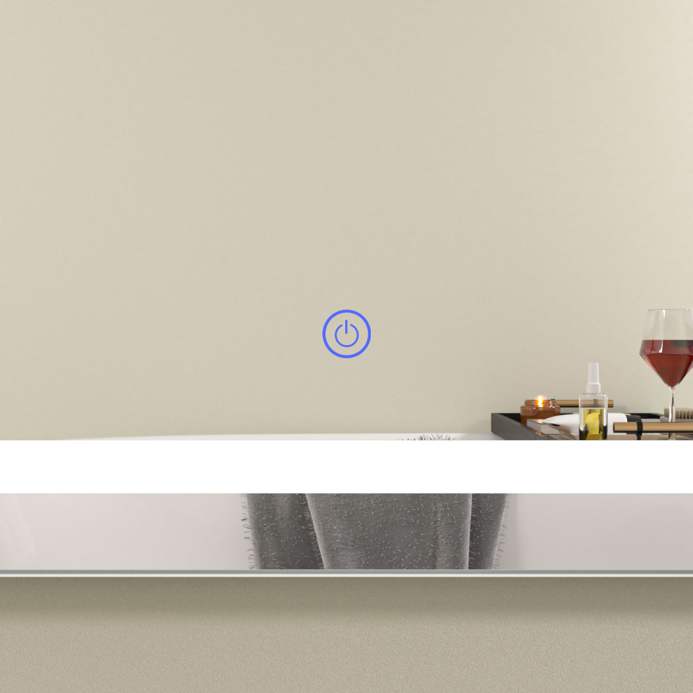 Oglinda baie 60x80 iluminare led. Senzor touch - imagine 4