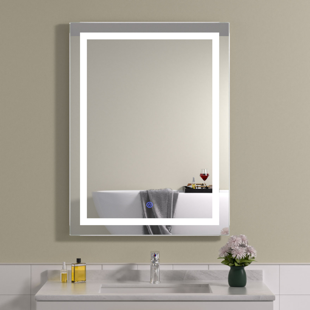 oglinda-baie-60x80-9.jpg Oglinda baie 60x80 iluminare led. Senzor touch - imagine 1