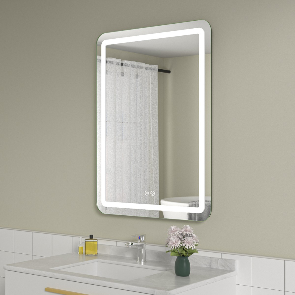 Oglinda baie led 60x80 cu dezaburire - imagine 2