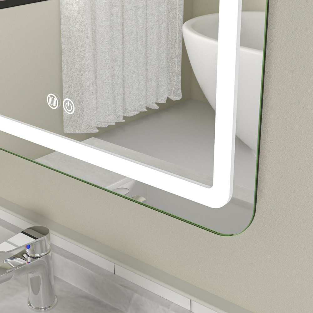 Oglinda baie led 60x80 cu dezaburire - imagine 3