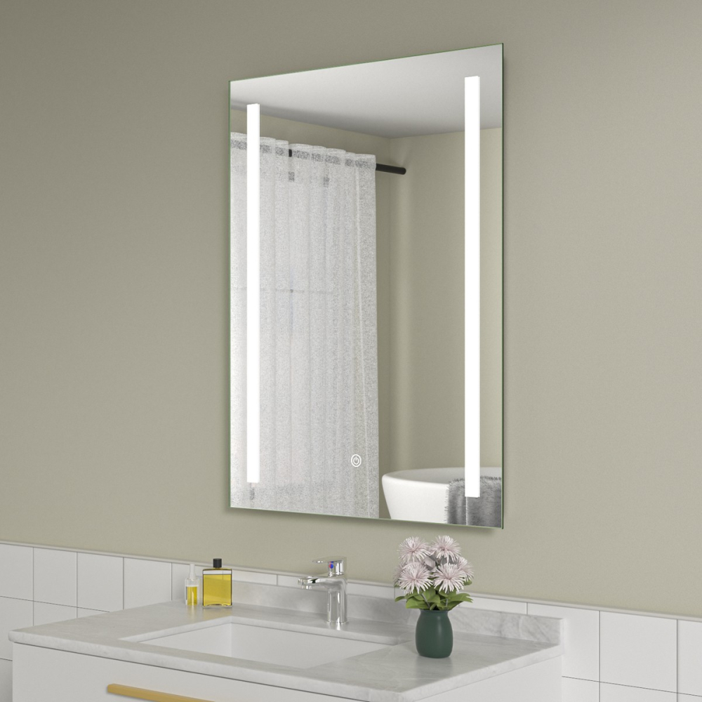 Oglinda baie led 60x80. Senzor touch - imagine 2