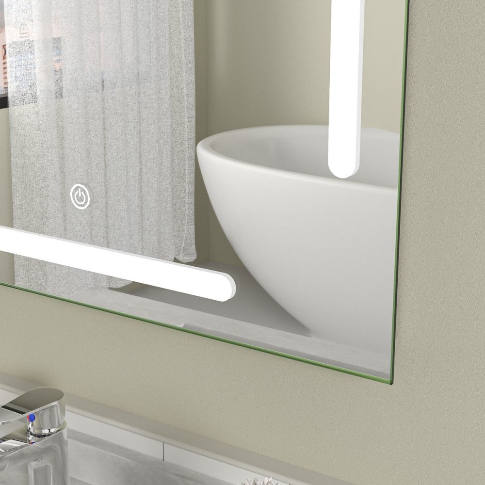Oglinda baie 60x80 led. Control touch - imagine 3