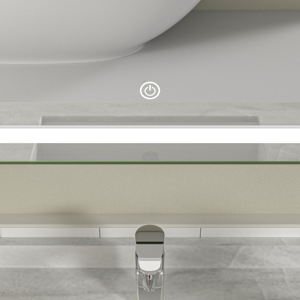 Oglinda baie 100x70 cu iluminare led. Senzor touch - imagine 4
