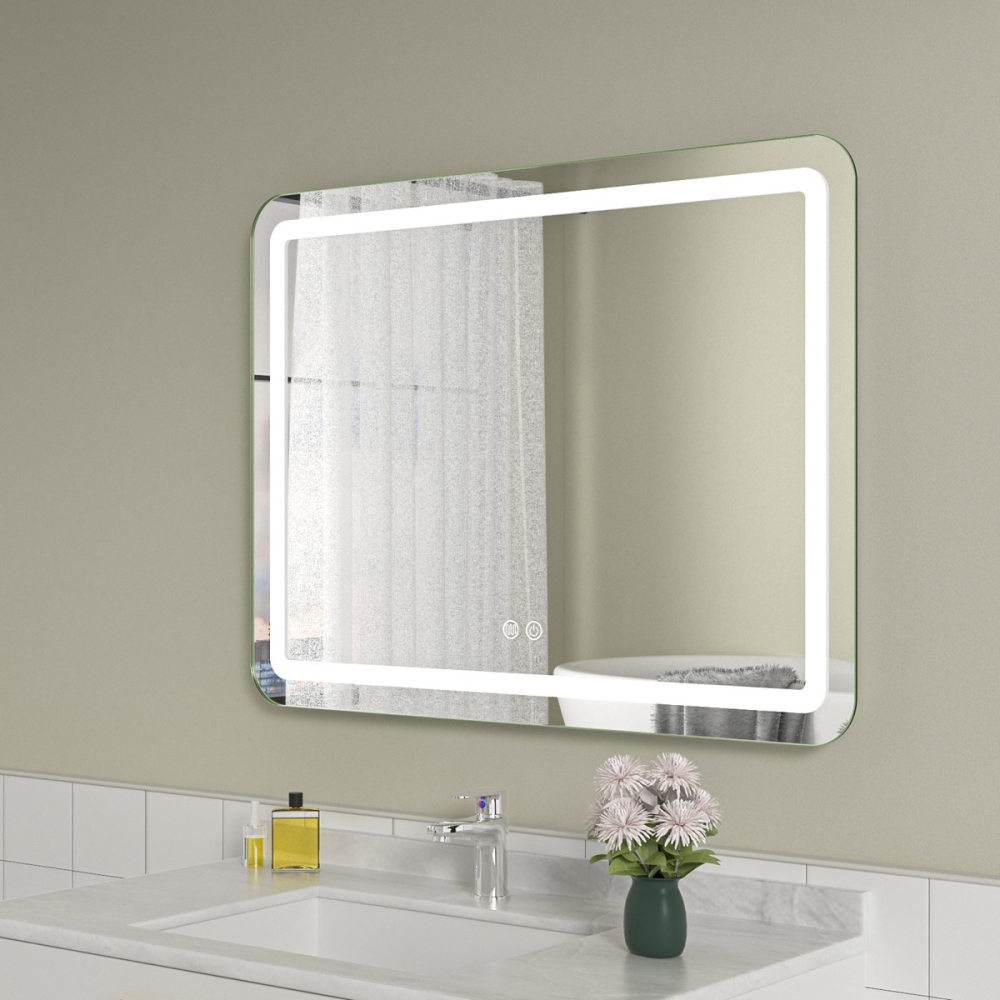 Oglinda baie led cu dezaburire 80x60 - imagine 2