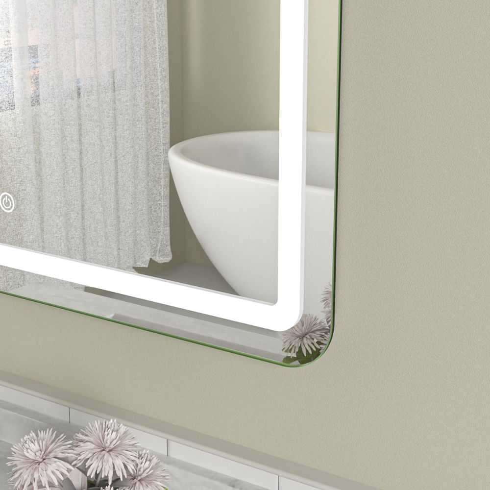 Oglinda baie led cu dezaburire 80x60 - imagine 3