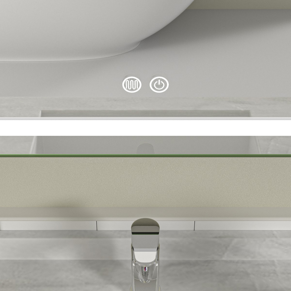 Oglinda baie led cu dezaburire 80x60 - imagine 4