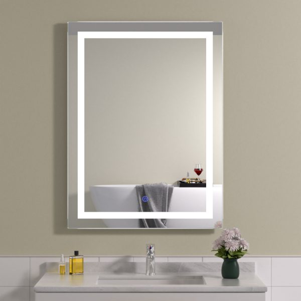 Oglinda baie cu led 50x70
