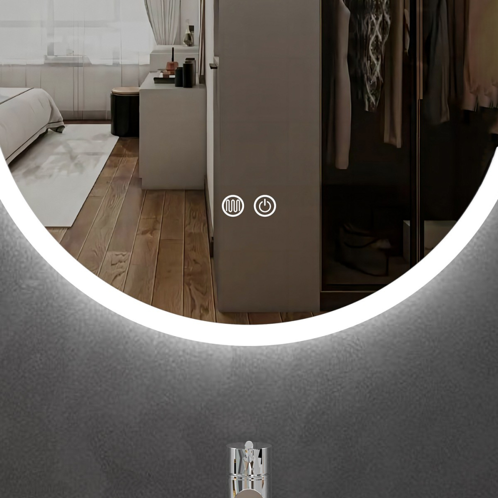 Oglinda baie cu led si dezaburire reversibila 60x100 - imagine 6