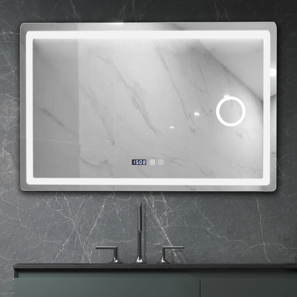 Oglinda baie led 110x70 cu lupa. Functie dezaburire - imagine 2