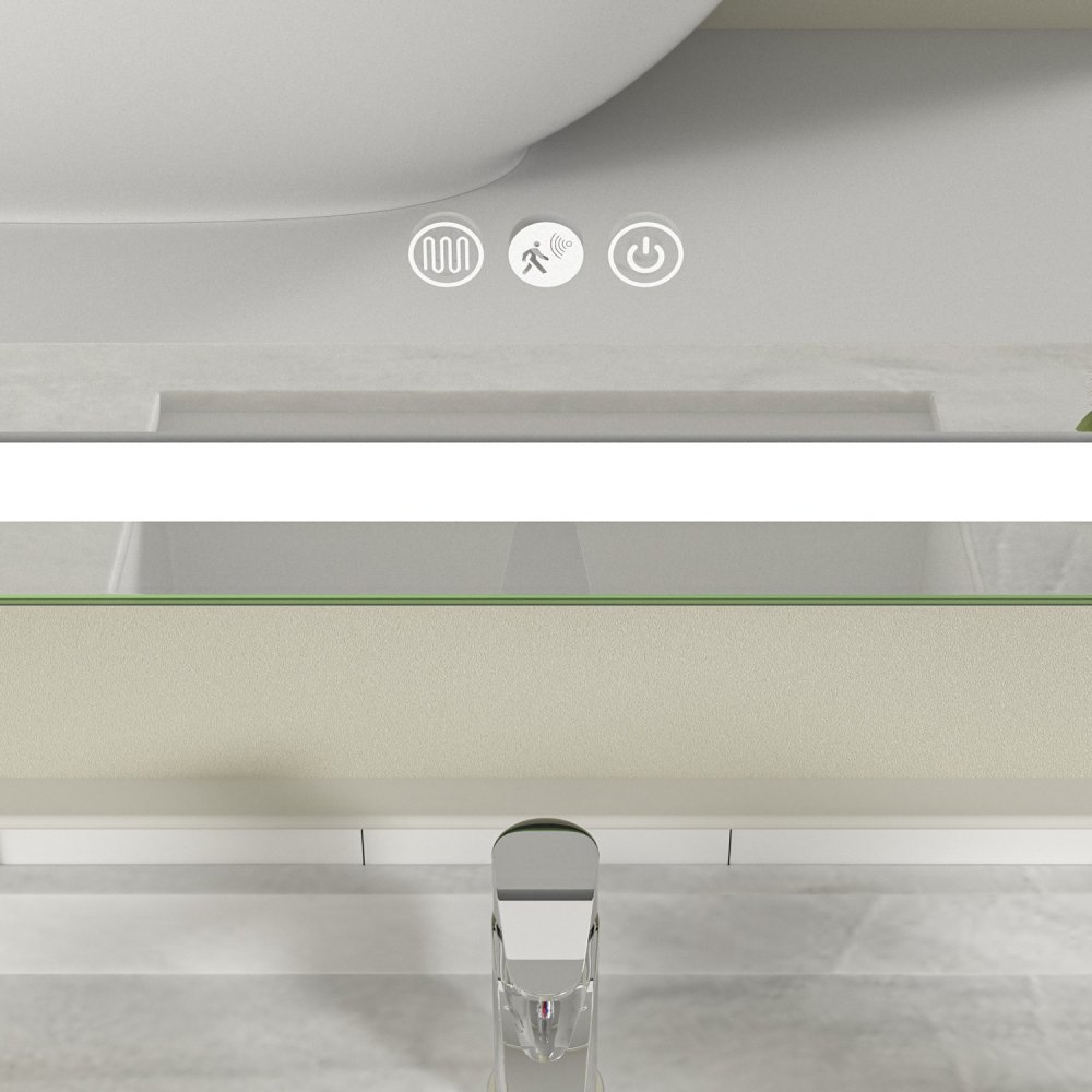 Oglinda cu led si dezaburire 60x80, senzor de miscare - imagine 5