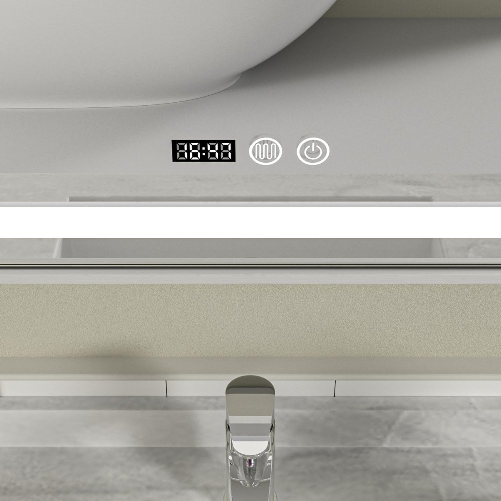 Oglinda baie 80x60 cu lupa. Functie dezaburire - imagine 4