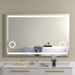 Oglinda baie cu dezaburire 120x80. Iluminare led