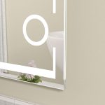 Oglinda baie cu dezaburire 120x80. Iluminare led - imagine 3