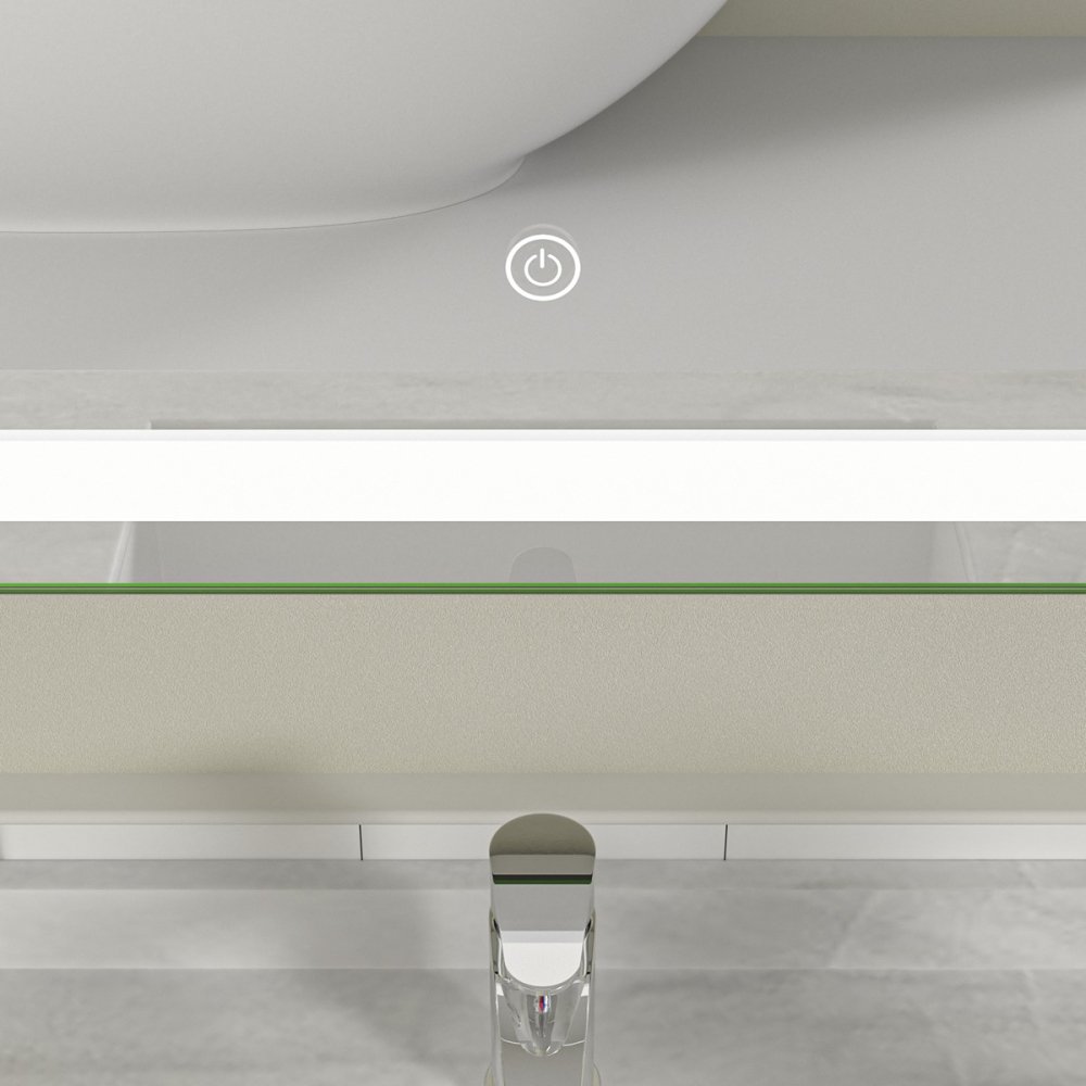 Oglinda baie cu led 60x80 senzor touch - imagine 4