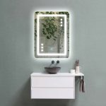 Oglinda baie led 60x80 control touch