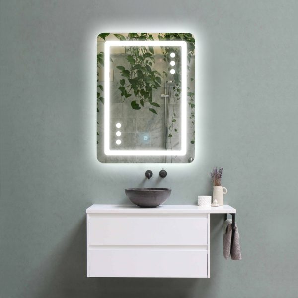 Oglinda baie led 60x80 control touch