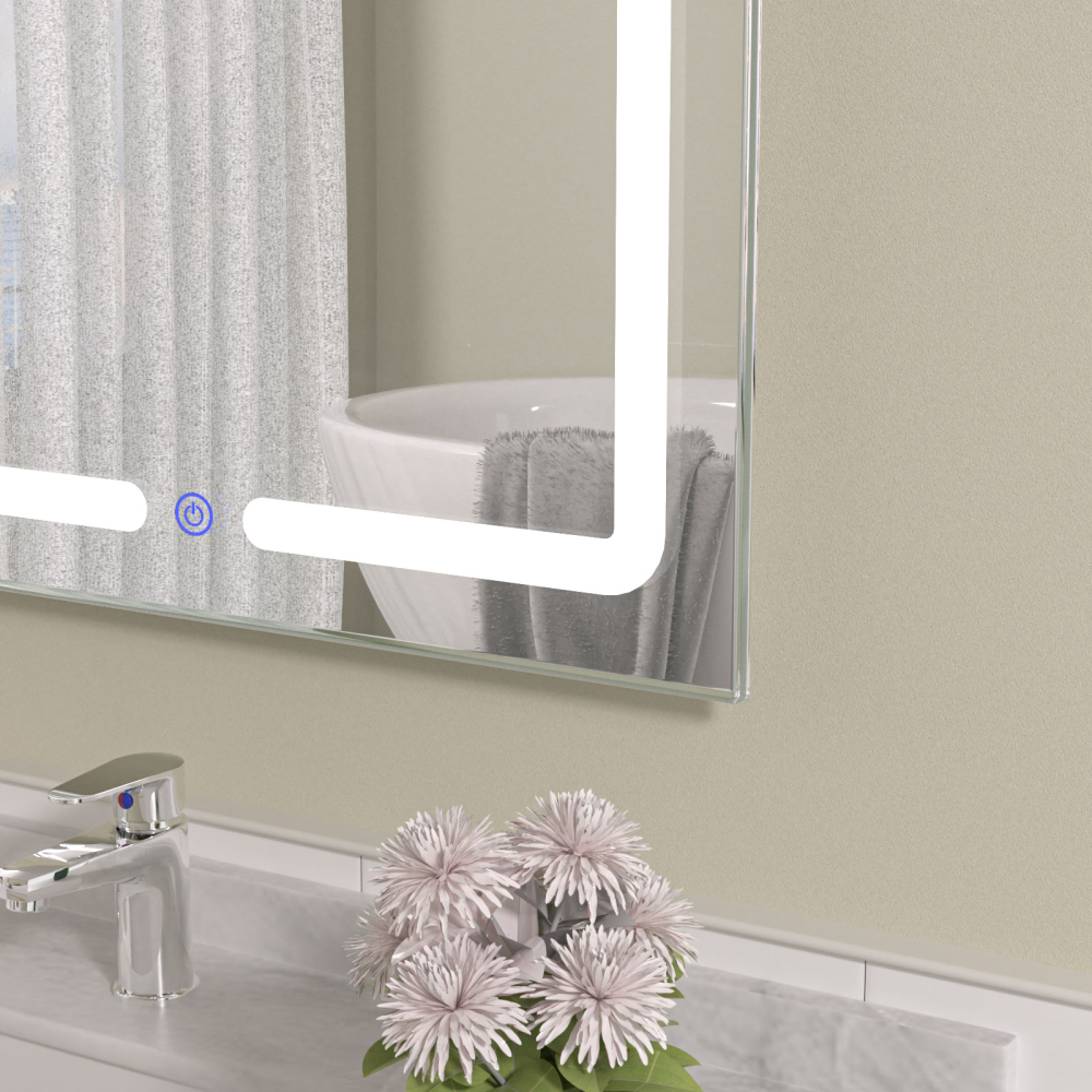 Oglinda baie 60x80 cu led. Control touch. - imagine 4