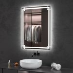 Oglinda baie 60x80 cu led. Functie dezaburire - imagine 2