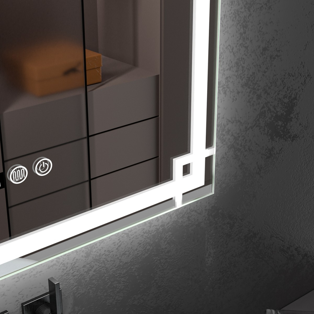 Oglinda baie 60x80 cu led. Functie dezaburire - imagine 4